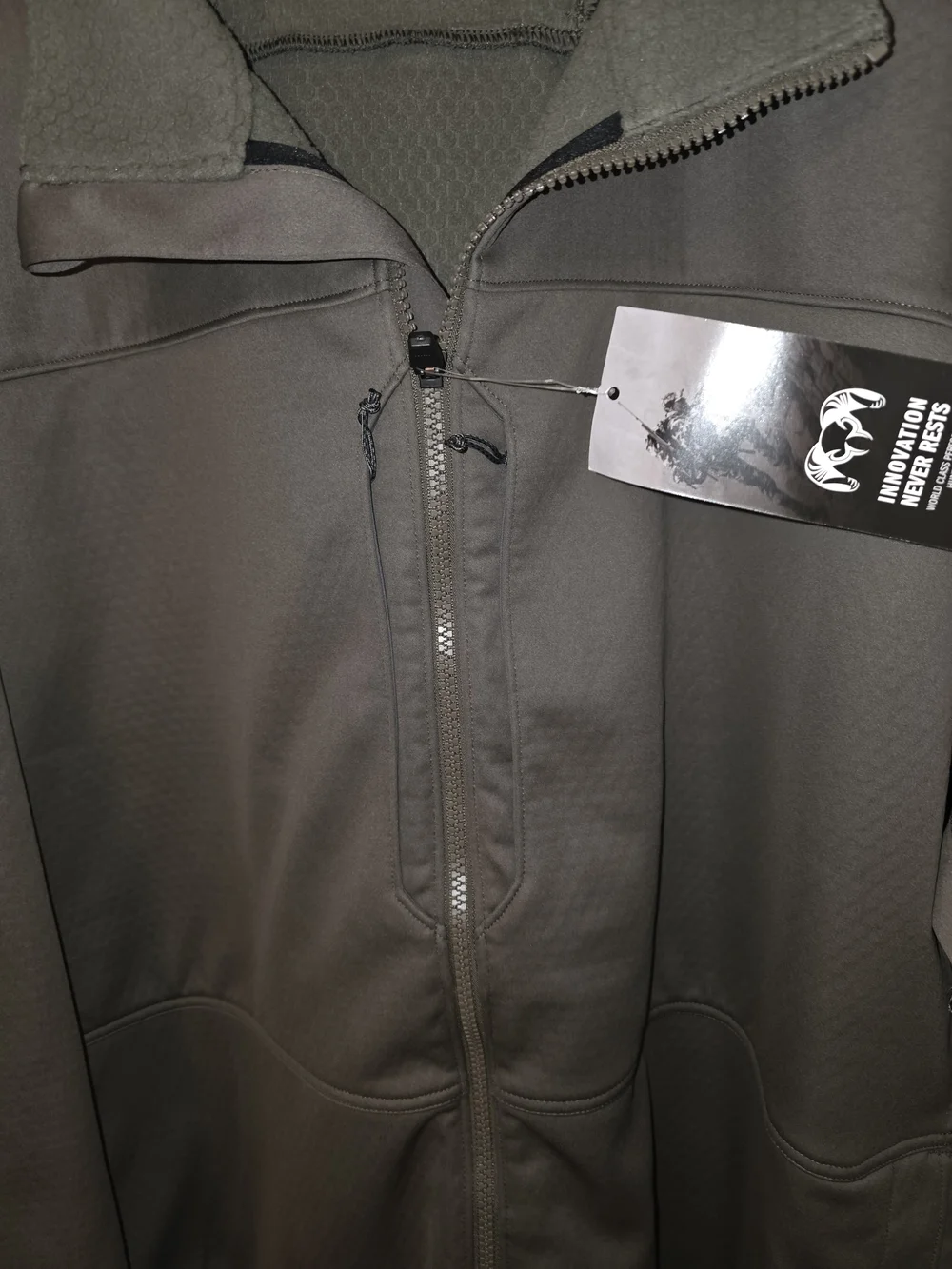 KUIU Men's Ash Green Encpunter Full-Zip Jacket - Picture 5 of 10